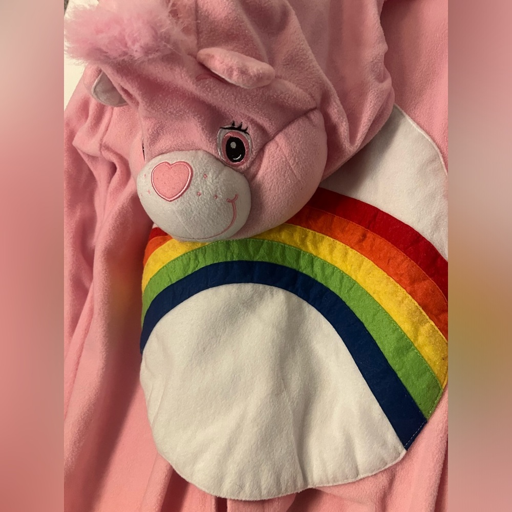 Care Bears Cheer Bear Onesie - Size XL Adult